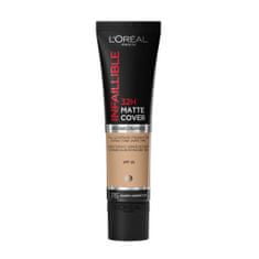 shumee Infallible 32H Matte Cover Foundation dolgoobstojna matirajoča podlaga 115 Warm Undertone/Golden Beige 30 ml