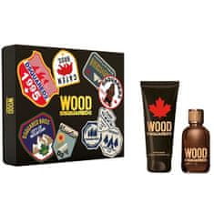 shumee Wood Pour Homme set toaletna voda v spreju 100 ml + gel za prhanje 150 ml