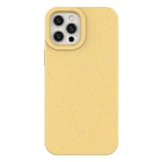 HURTEL Eco Case ovitek, iPhone 12 Mini, rumen