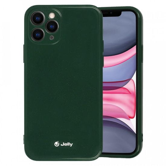 Mercury Jelly case iPhone 12 Pro MAX, temno zelen
