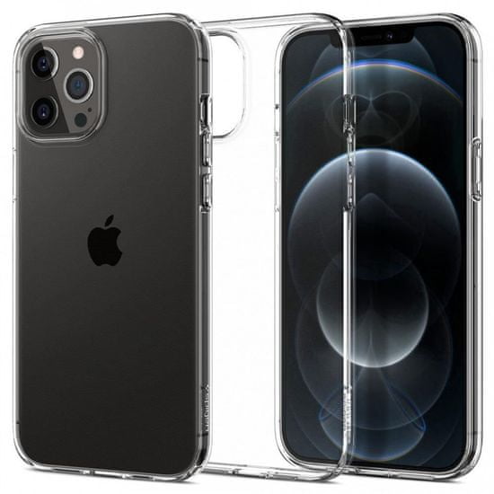 Spigen Spigen Liquid Crystal ovitek za mobilni telefon, iPhone 12 Pro Max