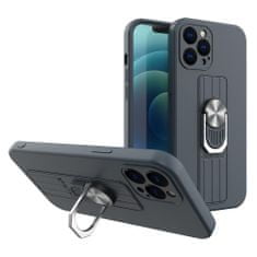 HURTEL Ovitek Ring Case, iPhone 13 Pro, temno moder