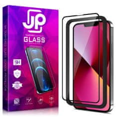 JP JP 3D steklo z okvirjem za namestitev, iPhone 13 Pro, črno