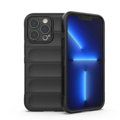 HURTEL Magic Shield etui, iPhone 13 Pro, črne barve