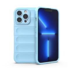 HURTEL Magic Shield etui, iPhone 13 Pro Max, svetlo modra