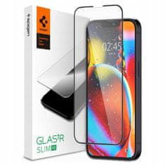 Spigen Spigen Glass FC Zaščitno kaljeno steklo, iPhone 13 Pro MAX, črno