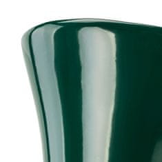 botle Keramična cvetlična vaza Temno zelena V 22,3 cm D 6 cm Dekorativna namizna vaza Urno steklo Cvetje Dekoracija Orhideja Moderen glamur