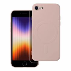 Etui Silikonski ovitek Mag, iPhone 7 / 8 / SE 2020 / SE 2022, roza