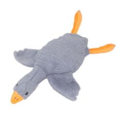 Aga4Kids Plišasti vzglavnik Goose Grey 90 cm