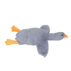 Aga4Kids Plišasti vzglavnik Goose Grey 90 cm