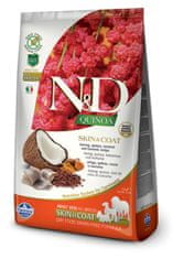 Farmina Granule za pse N&D dog QUINOA (GF) za odrasle vse pasme, za kožo in dlako, sled 7 kg