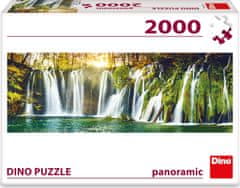 Panoramska sestavljanka Plitviški slapovi 2000 kosov