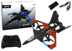 shumee Quadcopter RC Fighter letalo na daljinsko upravljanje rdeče