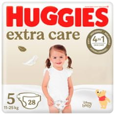 Huggies HUGGIES Extra Care 5 plenice za enkratno uporabo (12-17 kg) 28 kosov