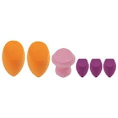 Sponges Mini Brush Trio Set gobica Sculpting Sponge 1 kos + gobica Complexion Sponge 2 kos + gobica Mini Eraser Sponge 3 kos