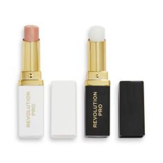 Revolution PRO Lip Balm Duo Set balzam za ustnice Clear Lip Balm 2,7 g + balzam za ustnice Tinted Lip Balm 2,7 g