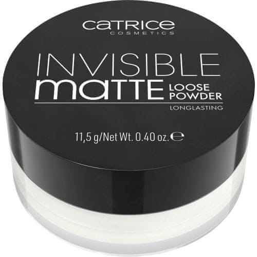 Catrice Invisible Matte transparenten puder v prahu 11.5 g