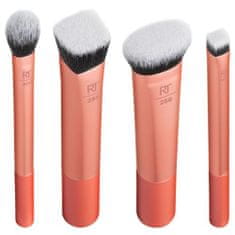 Real Techniques Face Base Set Set čopič Ultra Buff Brush RT256 1 kos +čopič Small Conceal Brush RT257 1 kos + čopič Flat Contour Brush RT258 1 kos + čopič Setting Brush RT402 1 kos