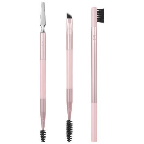 Real Techniques Brow Styling Set Set krtačka za obrvi RT 607 1 kos + krtačka za obrvi RT 601 1 kos + poševni čopič RT 606 1 kos + krtačka za obrvi RT 603 1 kos + pripomoček za urejanje obrvi RT 605 1 kos