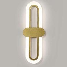 Dollcini Moderna LED stenska svetilka s senzorjem, dnevna soba, spalnica, bež/bela