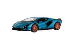 Teddies Avto Kinsmart Lamborghini Sián FKP 37 kovina/plastika, 13cm 4 barve, 12 kosov v škatli