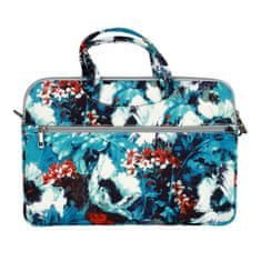 MG Wonder Briefcase torba za prenosnik 17'', white poppies