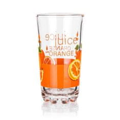 SUPER VALUE Komplet kozarcev VALUE ORANGE 250 ml, 6 kosov