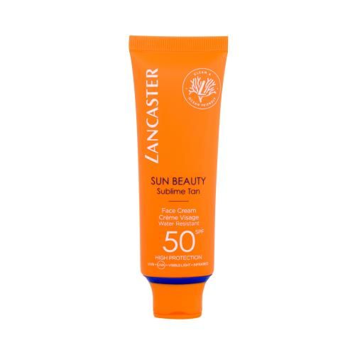 Lancaster Sun Beauty Face Cream SPF50 krema za zaščito obraza pred soncem 50 ml unisex