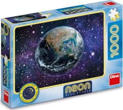 Dino Puzzle Planet Zemlja NEON - 1000 kosov