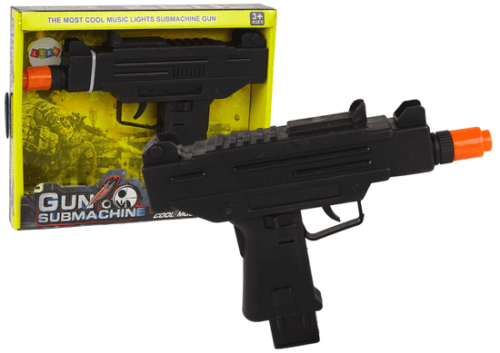 shumee Gun Black For Children Vibration Sound