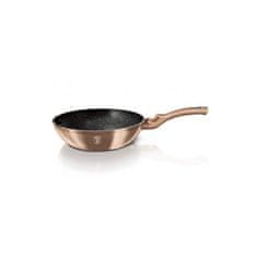 Berlingerhaus Ponev Wok z marmornato površino Berlingerhaus BH-6171 30 cm Rosegold Metallic Line