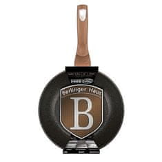 Berlingerhaus Ponev Wok z marmornato površino Berlingerhaus BH-6171 30 cm Rosegold Metallic Line