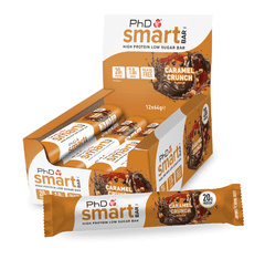 PhD Nutrition Smart Bar 12×64g, Karamela