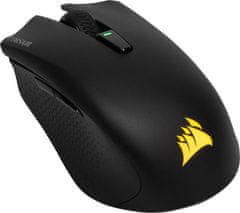 Corsair Harpoon PRO/Obročje/Optično/desnoročno/10.000 DPI/Wireless+Wireless/črna