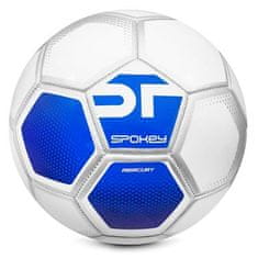 Spokey MERCURY Nogometna žoga, velikost 5, belo-modra
