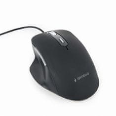 Gembird Mouse MUS-6B-02, USB, črna