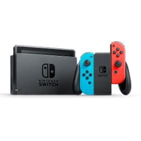 Nintendo Switch rdeče modri Joy-Con