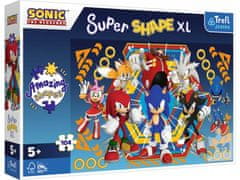 Puzzle Super Shape XL Svet ježa Sonica 104 kosov