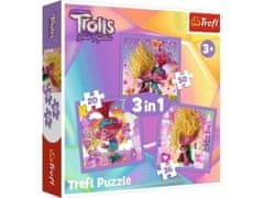 Trolli Puzzle 3: Spoznajte trole 3v1 (20,36,50 kosov)