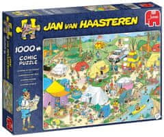 Jumbo Puzzle JvH Kampiranje v gozdu 1000 kosov