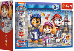 Trefl Minipuzzle miniMAXI 20 kosov Paw Patrol/Pavčja patrulja 4 vrste