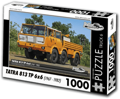 RETRO-AUTA Puzzle tovornjak št. 6 Tatra 813 TP 6x6 (1967-1982) 1000 kosov