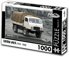RETRO-AUTA Puzzle tovornjak št. 9 Tatra 805 (1953-1960) 1000 kosov