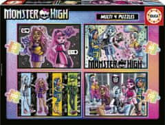 Educa Puzzle Monster High 4v1 (50,80,100,150 kosov)