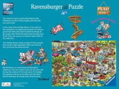 Ravensburger Puzzle Ray's Comic Holiday Resort 1: Camping 1000 kosov