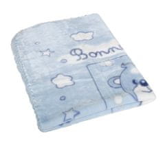 BabyMatex odejica Shell blue 80x100 cm