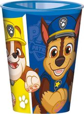 Stor PLASTIČNA SKODELICA PAW PATROL 260 ML, MODRA