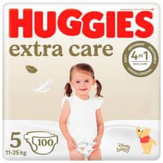 Huggies HUGGIES Extra Care plenice za enkratno uporabo 5 (12-17 kg) 100 kosov