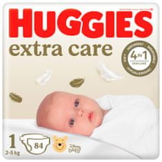 Huggies HUGGIES Extra Care plenice za enkratno uporabo 1 (2-5 kg) 84 kosov