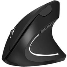Northix Vertikalna računalniška miška - ergonomska - brezžična 